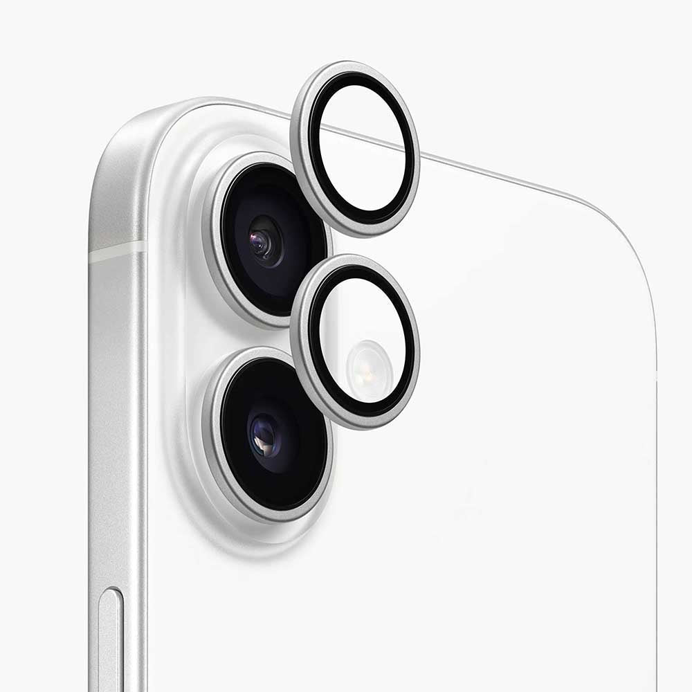 Folija za zaštitu zadnje kamere Anank AR za Apple iPhone 17, Ojačano staklo, Srebrna