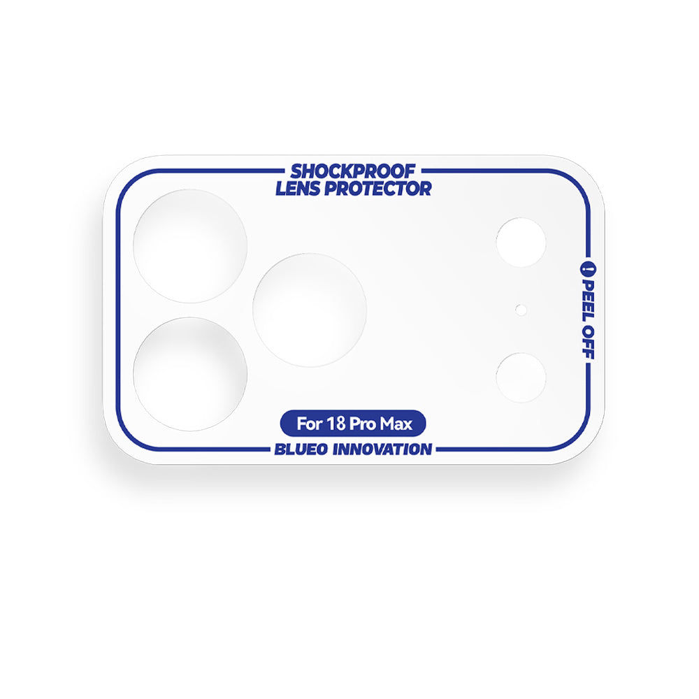 Zaštitna folija za zadnju kameru Blueo Invisible za Apple iPhone 18 Pro Max, plastika