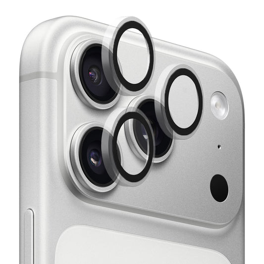 Folija za zaštitu zadnje kamere Blueo Metal Frame za Apple iPhone 17 Pro Max / 17 Pro, Kaljeno staklo, Providna