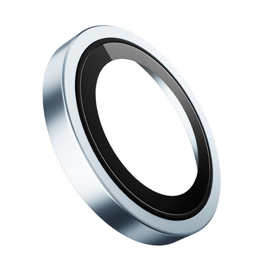 Folija za zaštitu zadnje kamere Blueo Metal Frame za Apple iPhone 17, Kaljeno staklo, Plava