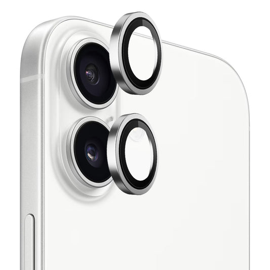 Folija za zaštitu zadnje kamere Blueo Metal Frame za Apple iPhone 17, Kaljeno staklo, Srebrna