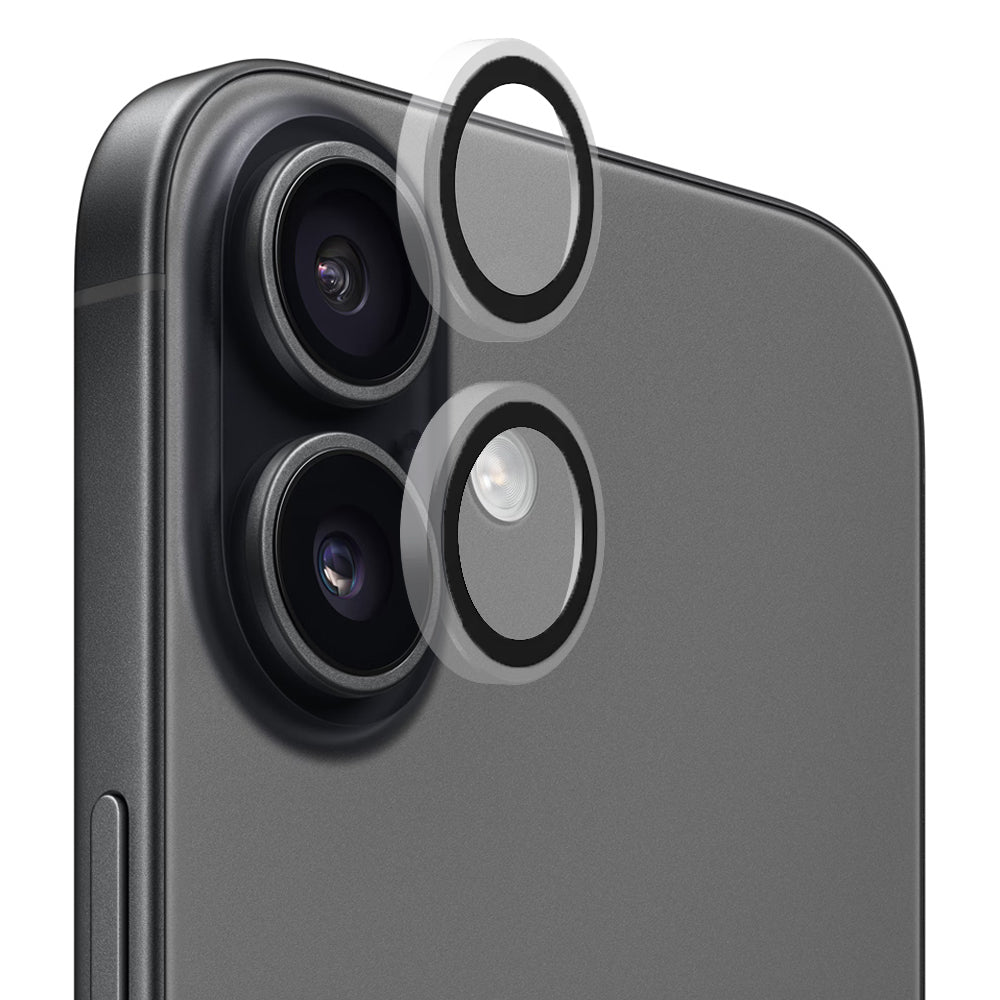 Folija za zaštitu zadnje kamere Blueo Metal Frame za Apple iPhone 17, Kaljeno staklo, Transparentna