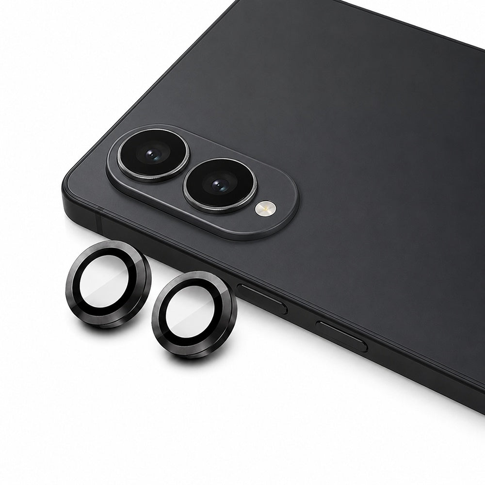 Zaštitna folija za zadnju kameru Blueo za Samsung Galaxy Z Fold8 F971, kaljeno staklo, crna