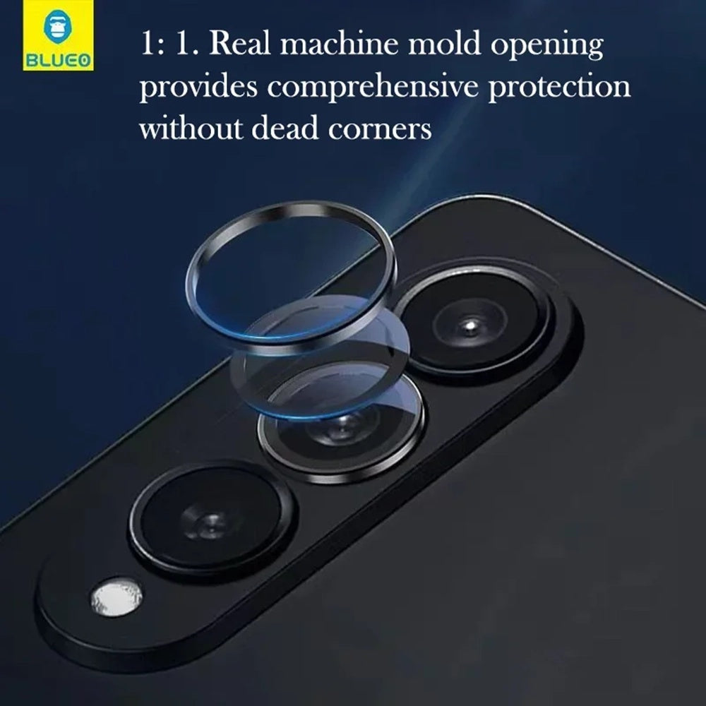 Zaštitna folija za zadnju kameru Blueo za Samsung Galaxy Z Fold8 Ultra F976 / Z Fold7 F966, Kaljeno staklo, Crna