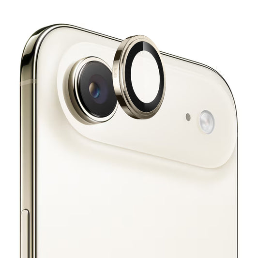 Folija za zaštitu zadnje kamere Blueo Sapphire Crystal za Apple iPhone 17 Air, Kaljeno staklo, Zlatna