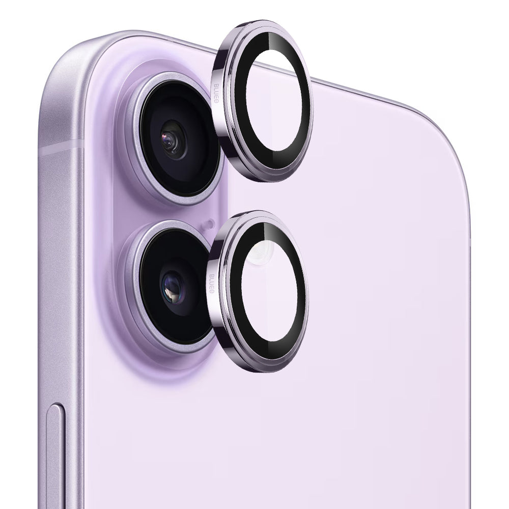 Folija za zaštitu zadnje kamere Blueo Sapphire Crystal za Apple iPhone 17, Kaljeno staklo, Ljubičasta