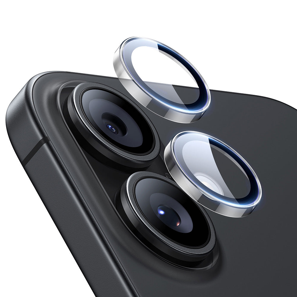Folija za zaštitu zadnje kamere ESR Armorite za Apple iPhone 17 / 16 Plus / 16, Kaljeno staklo, Providna