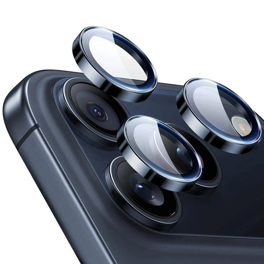 Folija za zaštitu zadnje kamere ESR Armorite za Apple iPhone 17 Pro Max / 17 Pro / 16 Pro Max / 16 Pro, Kaljeno staklo, Plava