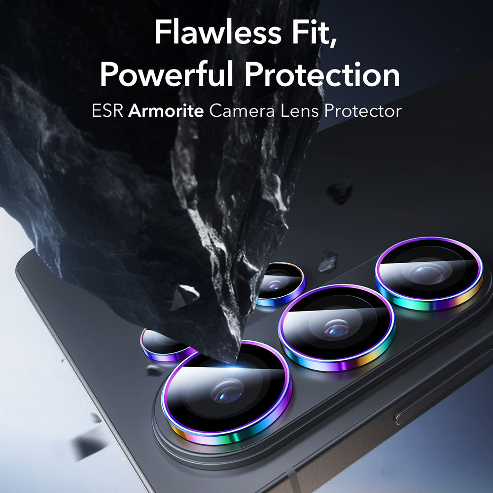 Folija za zaštitu zadnje kamere ESR Armorite za Samsung Galaxy S26 Ultra S948, Kaljeno staklo, Višebojna