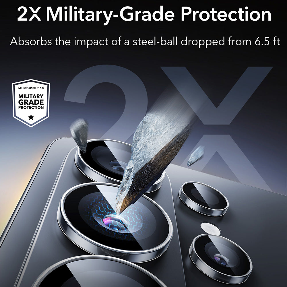 Folija za zaštitu zadnje kamere ESR Armorite za Samsung Galaxy S26 Ultra S948, Kaljeno staklo, Providna