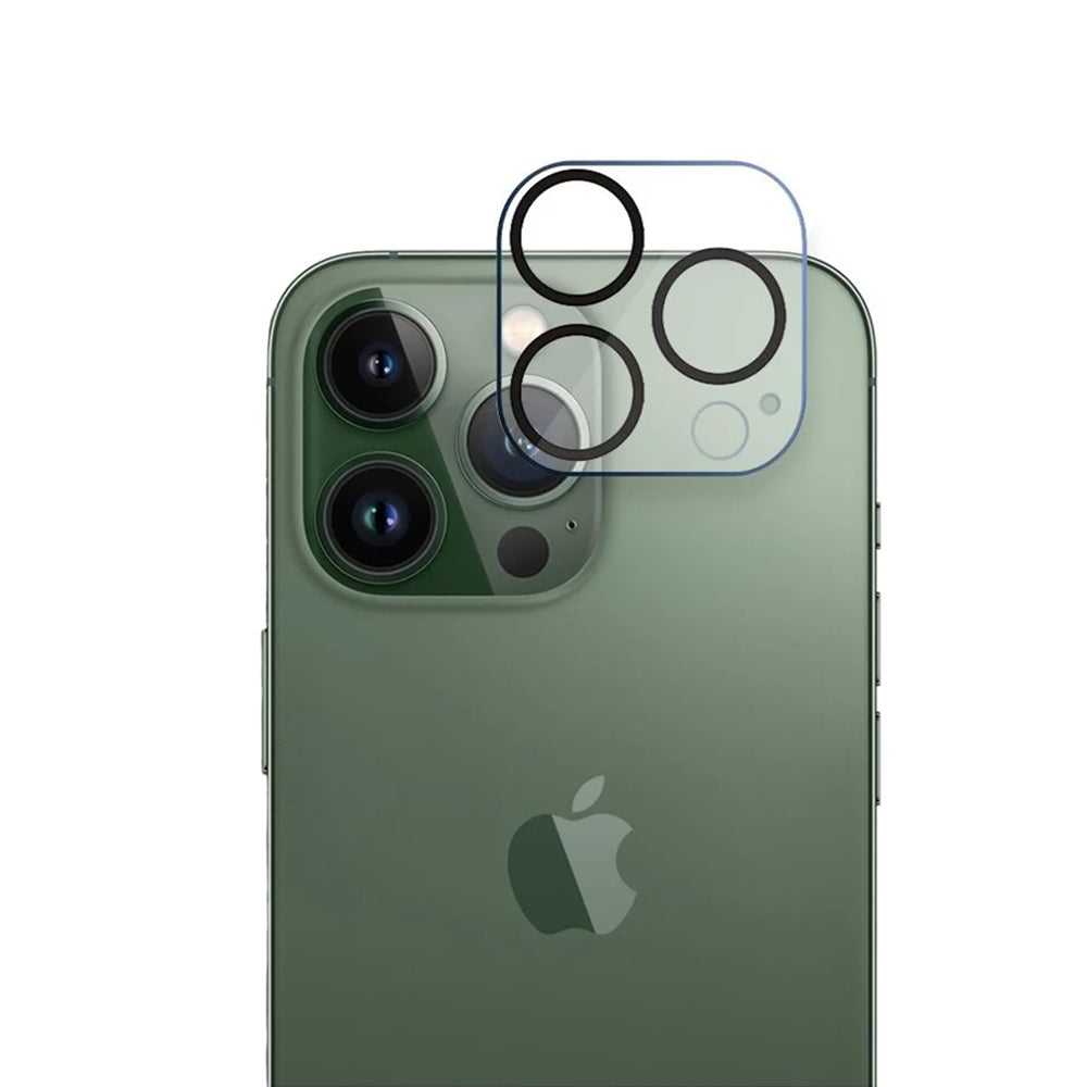 Zaštitna folija za zadnju kameru Lito S+ za Apple iPhone 14 Pro Max / 14 Pro, Kaljeno staklo, Crna