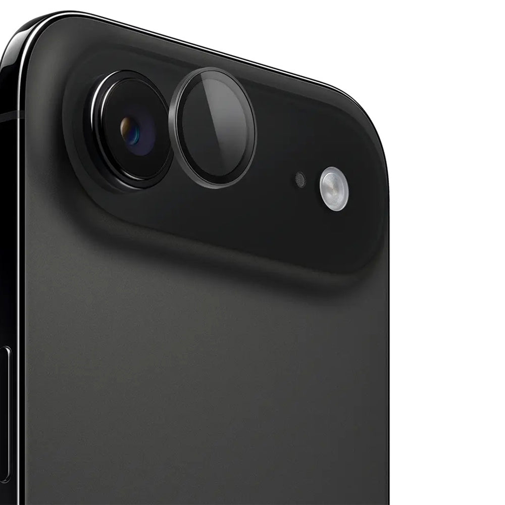 Folija za zaštitu zadnje kamere Lito S+ za Apple iPhone 17 Air, Kaljeno staklo, Crna