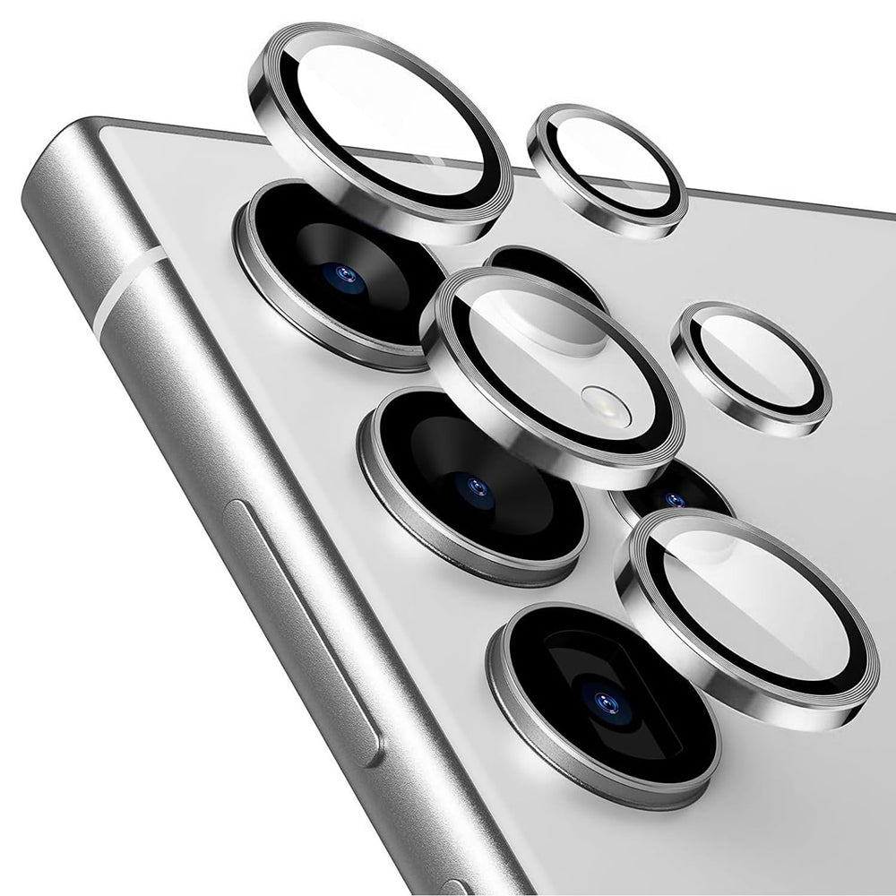 Folija za zaštitu zadnje kamere Lito S+ za Samsung Galaxy S26 Ultra S948, Kaljeno staklo, Srebrna