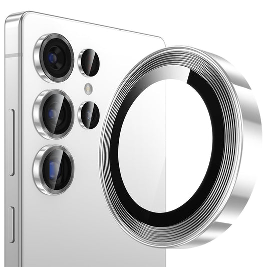 Folija za zaštitu zadnje kamere Lito S+ za Samsung Galaxy S26 Ultra, Kaljeno staklo, Srebrna