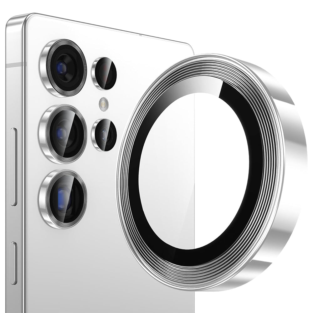 Folija za zaštitu zadnje kamere Lito S+ za Samsung Galaxy S26 Ultra S948, Kaljeno staklo, Srebrna