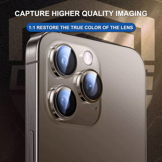 Folija za zaštitu zadnje kamere Lito Titanium AR za Apple iPhone 17 Air, Kaljeno staklo, Plava