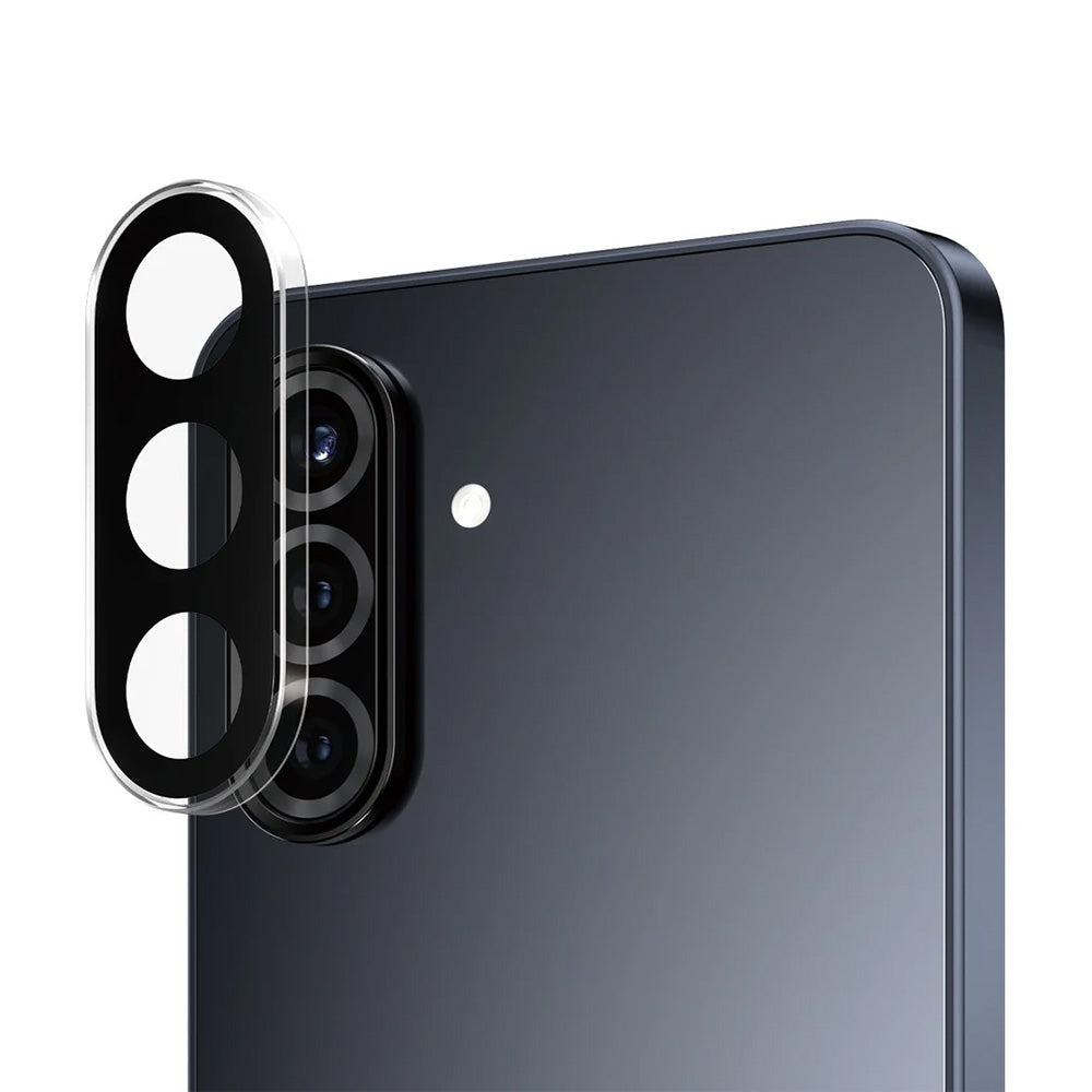Folija za zaštitu zadnje kamere PanzerGlass Hoops za Samsung Galaxy A56 A566, Kaljeno staklo, Providna