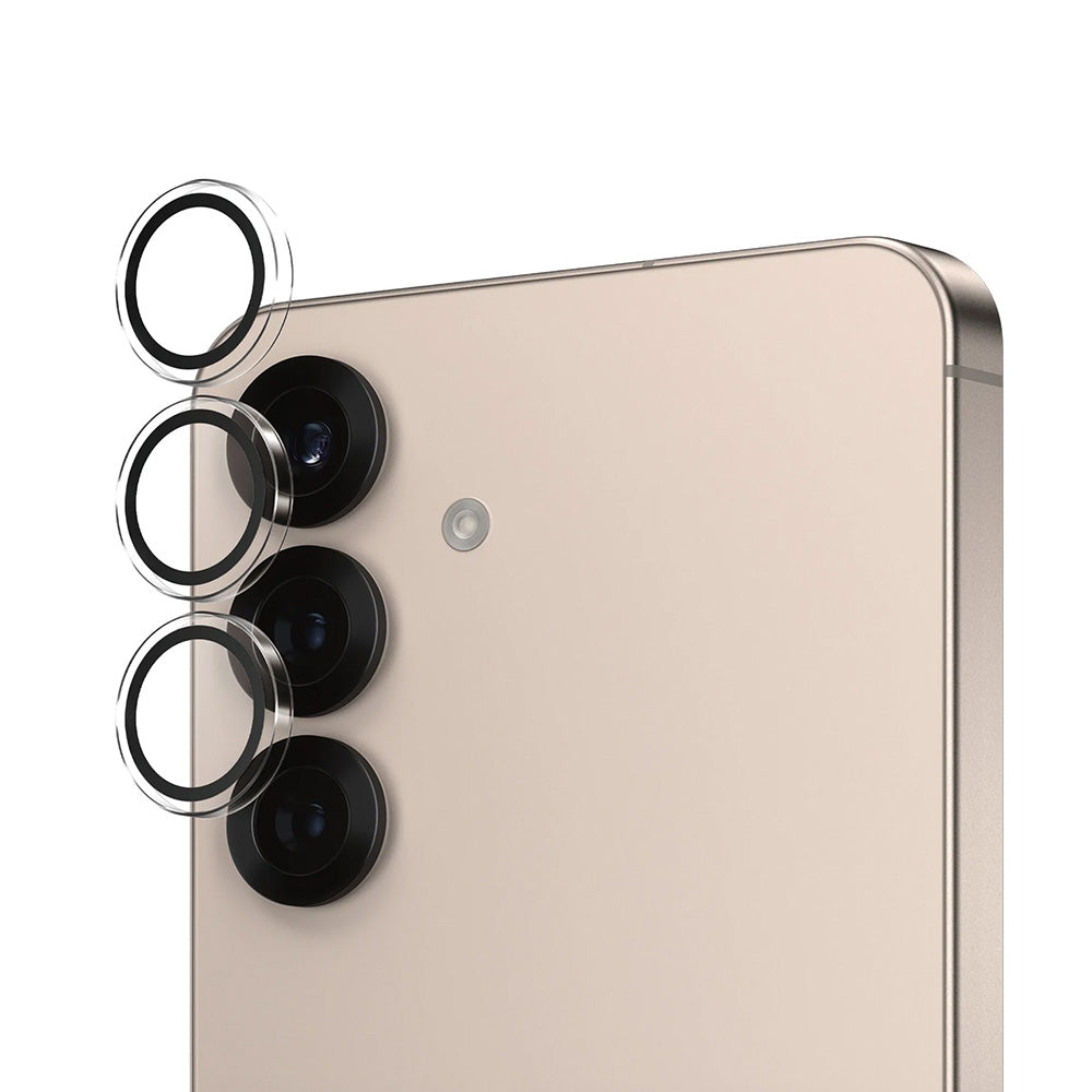 Folija za zaštitu zadnje kamere PanzerGlass Hoops za Samsung Galaxy S25 S931, Kaljeno staklo, Providna
