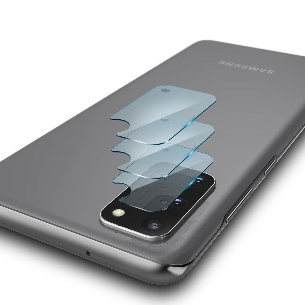 Zaštitna folija za zadnju kameru Ringke IDGL za Samsung Galaxy S20+ 5G G986 / S20+ G985, Kaljeno staklo, Set od 3 komada, Providna
