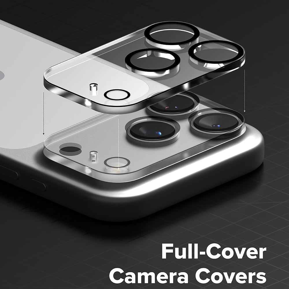 Zaštitna folija za zadnju kameru Ringke za Apple iPhone 18 Pro Max, Kaljeno staklo, Set od 2 komada, Providna