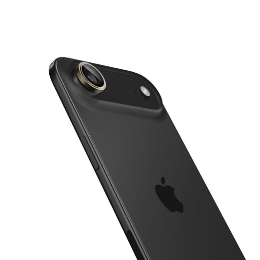 Folija za zaštitu zadnje kamere Spigen GlastR EZ FIT Optik Pro za Apple iPhone 17 Air, Kaljeno staklo, Set 2 komada, Zlatna AGL10131
