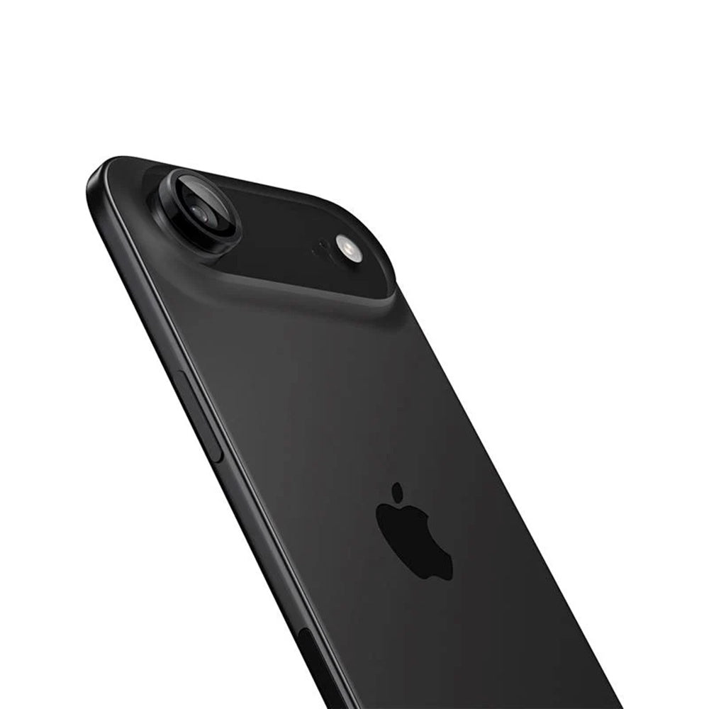 Folija za zaštitu zadnje kamere Spigen GlastR EZ FIT Optik Pro za Apple iPhone 17 Air, Kaljeno staklo, Set 2 komada, Crna AGL09863