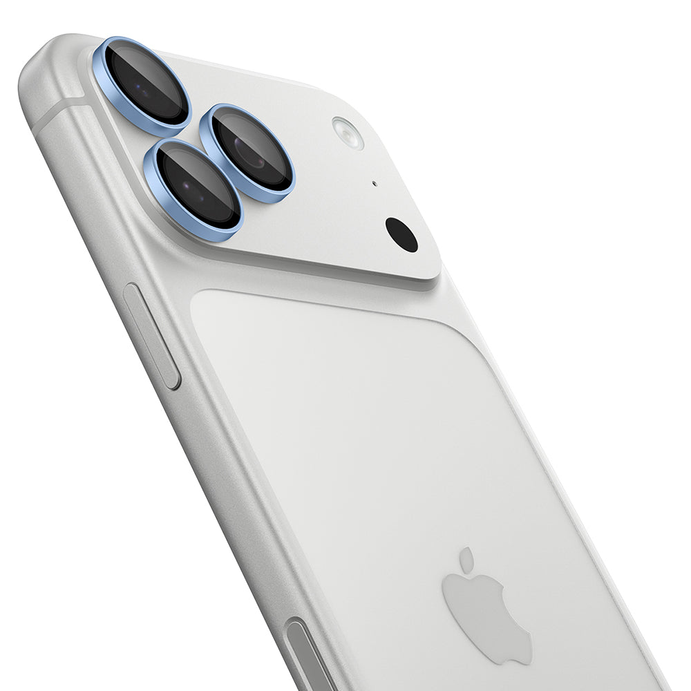 Zaštitna folija za zadnju kameru Spigen GlastR EZ FIT Optik Pro za Apple iPhone 18 Pro / 18 Pro Max, Kaljeno staklo, Set od 2 komada, Plava AGL12045