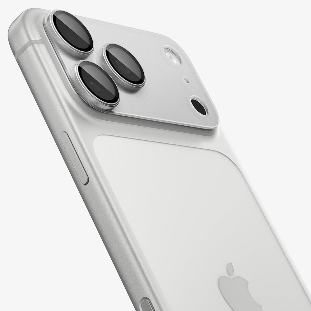 Zaštitna folija za zadnju kameru Spigen GlastR EZ FIT Optik Pro XL za Apple iPhone 18 Pro Max, Kaljeno staklo, Srebrna AGL12042