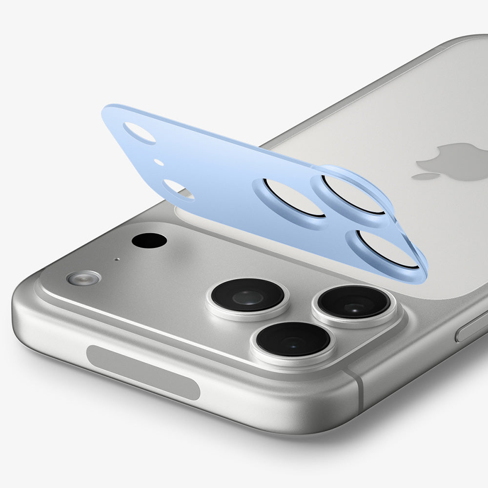 Zaštitna folija za zadnju kameru Spigen GlastR EZ FIT Optik Pro XL za Apple iPhone 18 Pro Max, Kaljeno staklo, Plava AGL12041