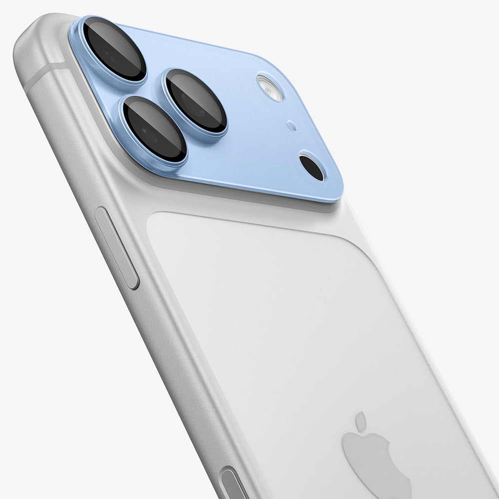 Zaštitna folija za zadnju kameru Spigen GlastR EZ FIT Optik Pro XL za Apple iPhone 18 Pro Max, Kaljeno staklo, Plava AGL12041