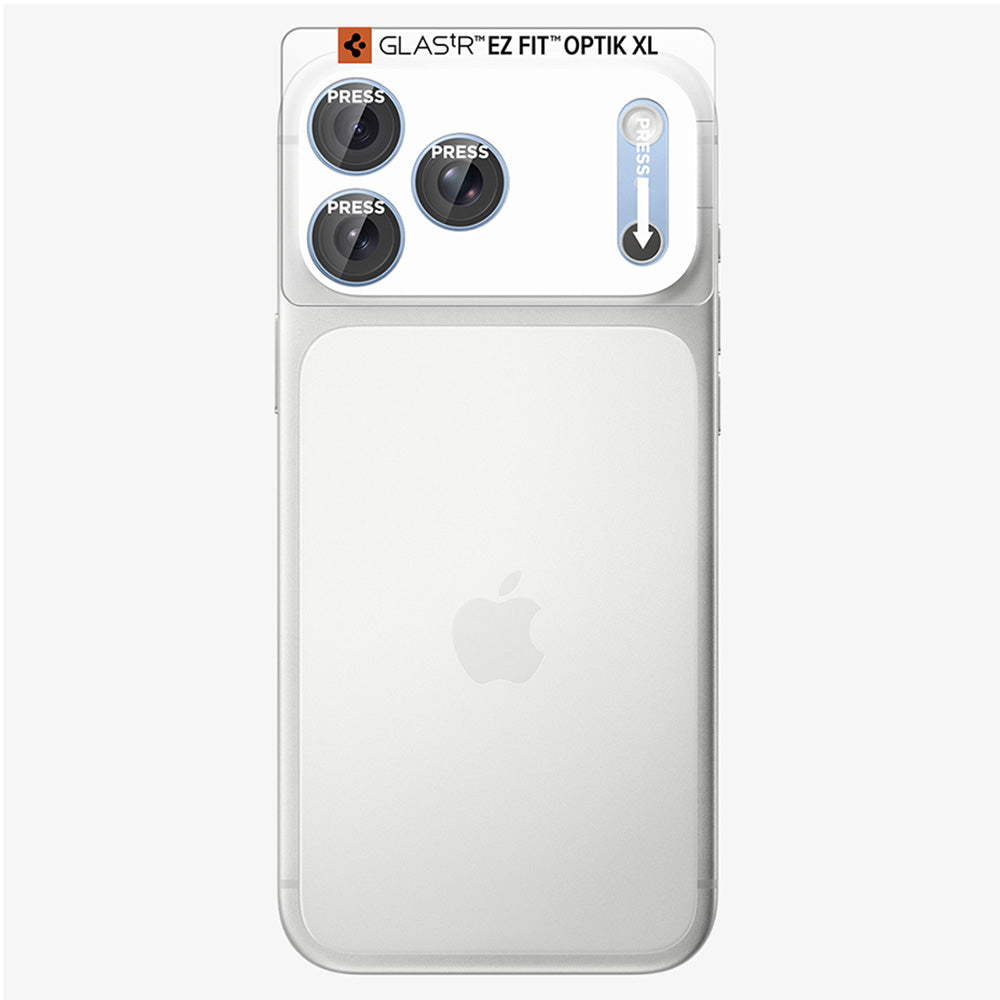 Zaštitna folija za zadnju kameru Spigen GlastR EZ FIT Optik Pro XL za Apple iPhone 18 Pro Max, Kaljeno staklo, Plava AGL12041