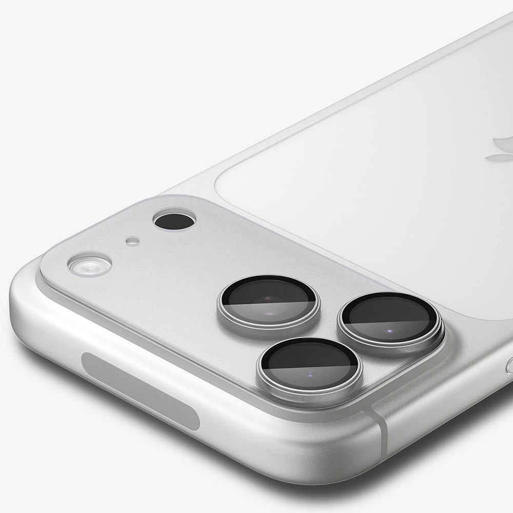 Zaštitna folija za zadnju kameru Spigen GlastR EZ FIT Optik Pro XL za Apple iPhone 18 Pro, Kaljeno staklo, Srebrna AGL12038