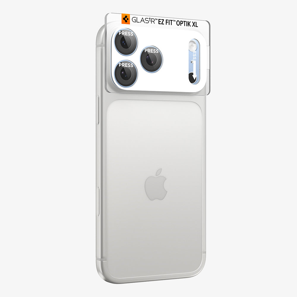 Zaštitna folija za zadnju kameru Spigen GlastR EZ FIT Optik Pro XL za Apple iPhone 18 Pro, Kaljeno staklo, Plava AGL12037