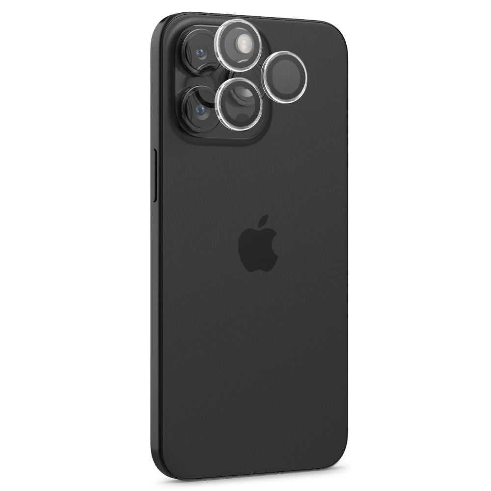 Folija za zaštitu zadnje kamere Spigen GlastR EZ FIT Optik Pro za Apple iPhone 17 Pro Max / 17 Pro, Kaljeno staklo, Set 2 komada, Providna