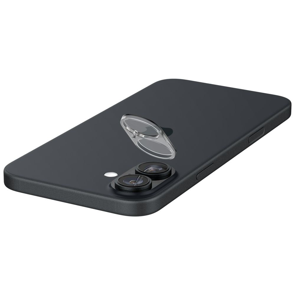 Zaštitna folija za zadnju kameru Spigen GlastR Optik za Apple iPhone 16 Plus / 16, Kaljeno staklo, Set od 2 komada, Providna AGL07923
