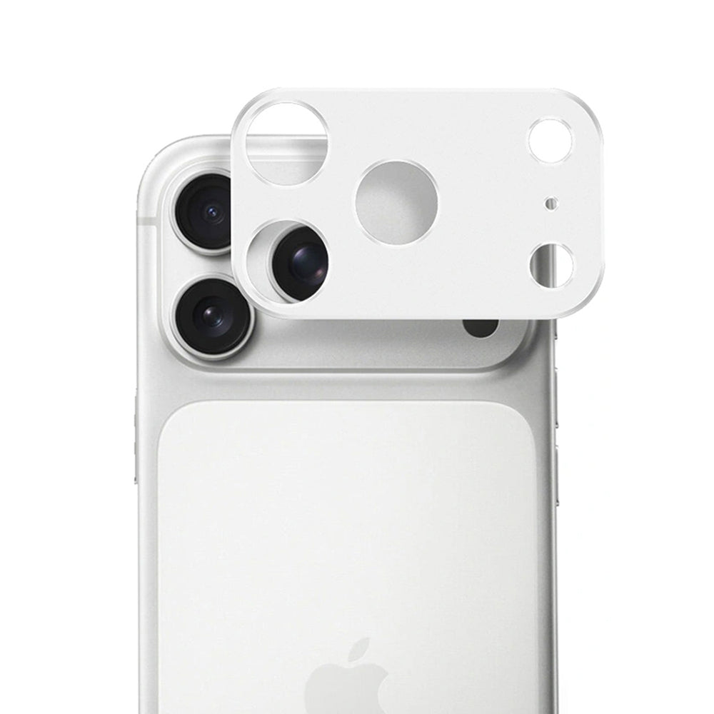 Zaštitna folija za zadnju kameru Techsuit za Apple iPhone 17 Pro Max, kaljeno staklo, srebrna