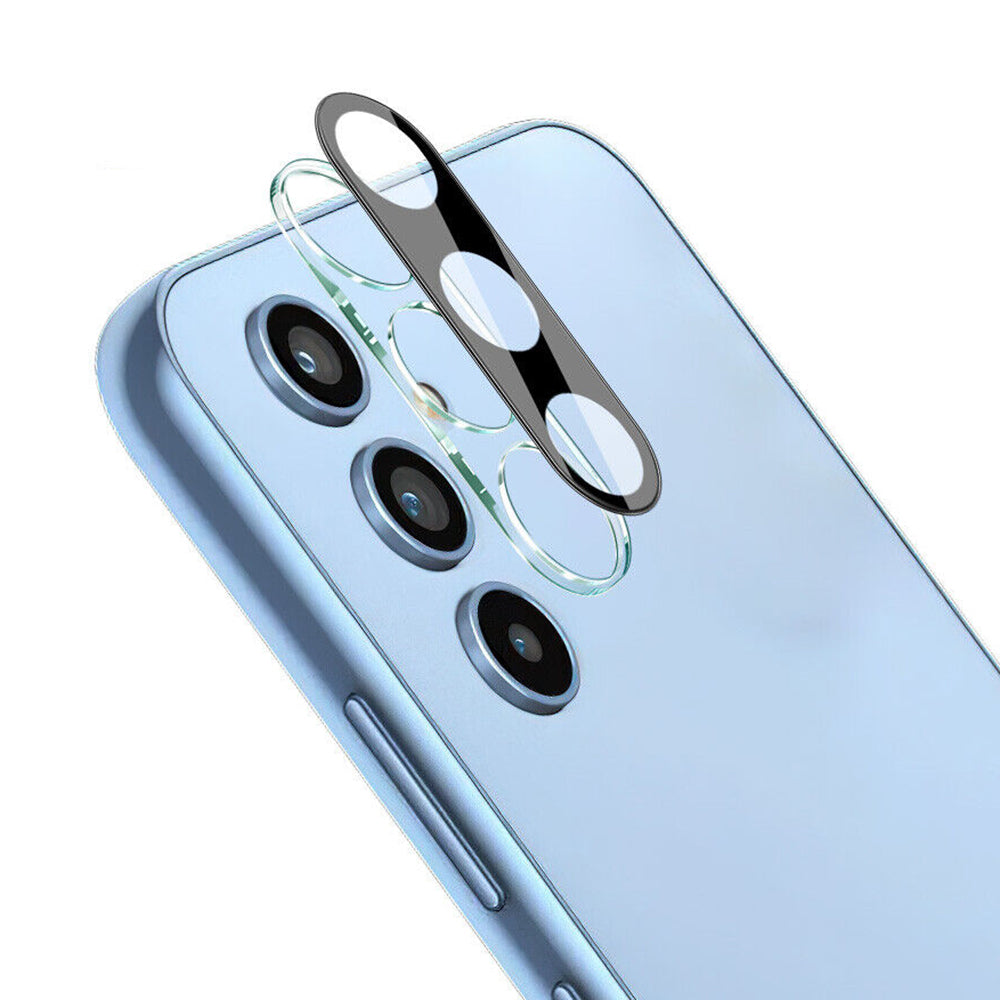 Folija za zaštitu zadnje kamere Techsuit za Samsung Galaxy A34 A346, Kaljeno staklo, Crna