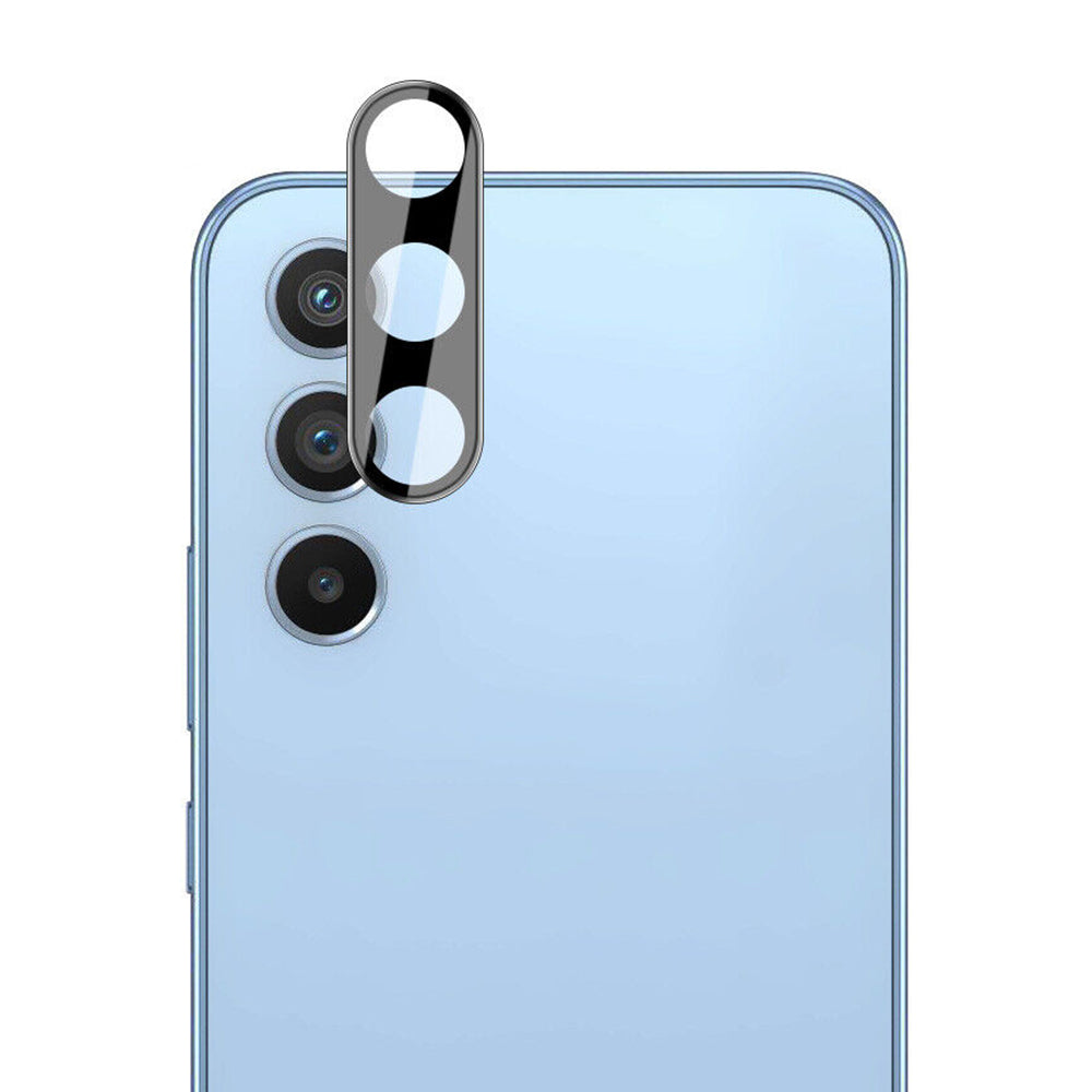 Folija za zaštitu zadnje kamere Techsuit za Samsung Galaxy A34 A346, Kaljeno staklo, Crna
