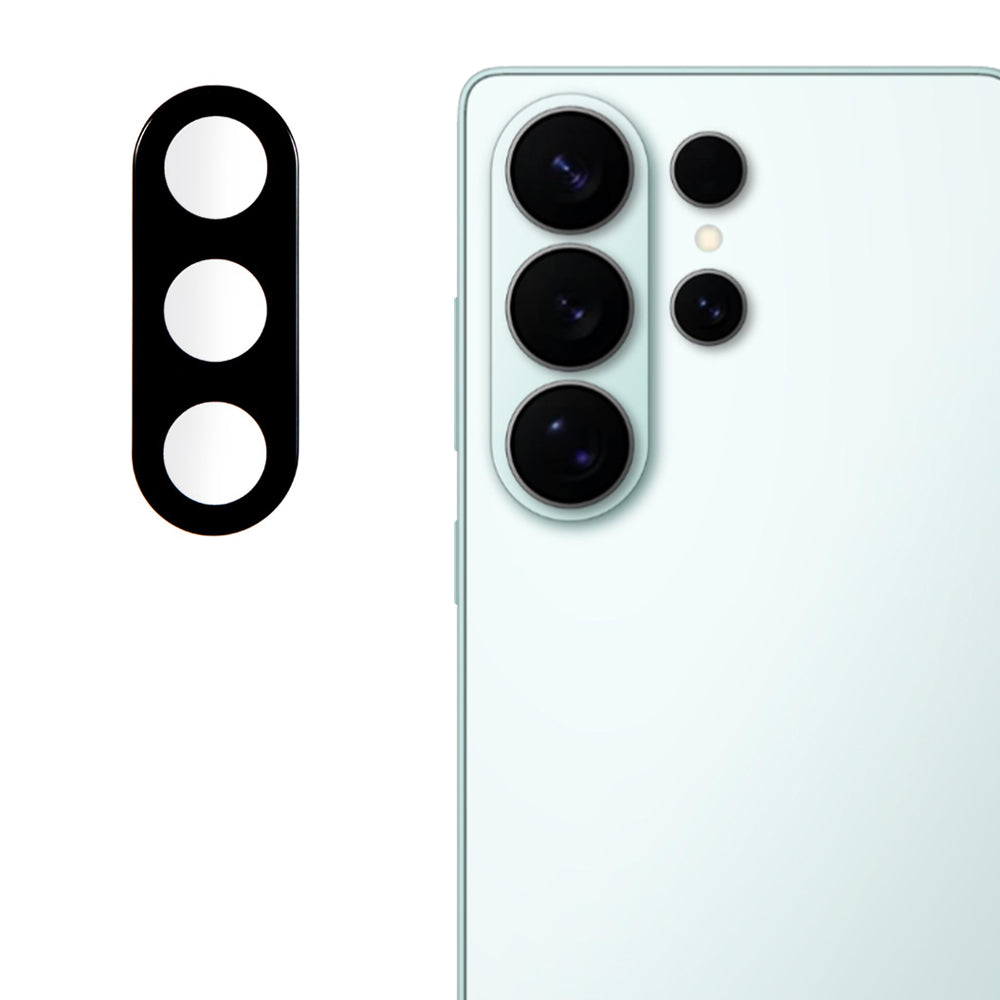 Folija za zaštitu zadnje kamere Techsuit za Samsung Galaxy S26 Ultra S948, Kaljeno staklo, Crna