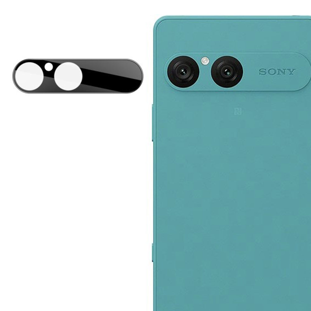 Zaštitna folija za zadnju kameru Techsuit za Sony Xperia 10 VII, kaljeno staklo, crna