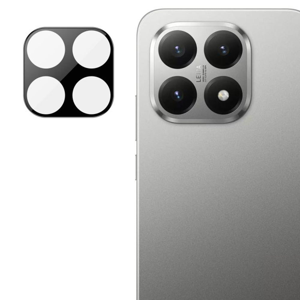 Zaštitna folija za zadnju kameru Techsuit za Xiaomi 15T, kaljeno staklo, crna