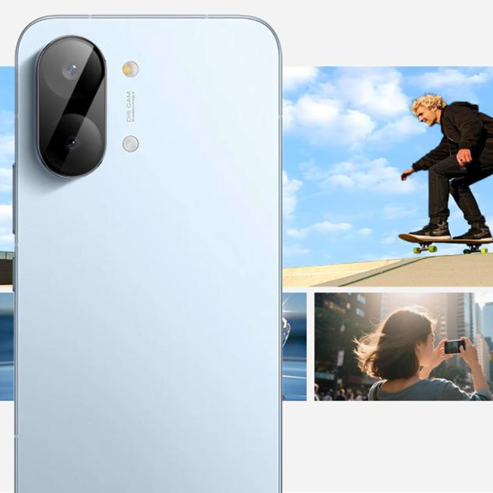 Zaštitna folija za zadnju kameru Techsuit za Xiaomi Poco X8 Pro Max, Kaljeno staklo, Crna