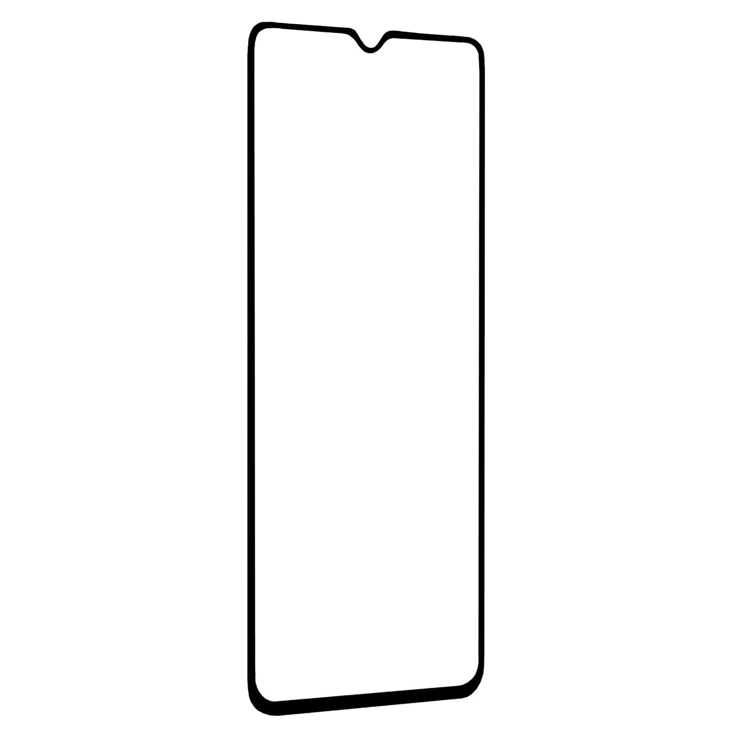 Zaštitna folija za ekran OEM za Samsung Galaxy A15 5G A156 / A15 A155, Kaljeno staklo, Full Glue, 9D, Crna