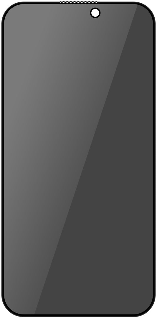 Zaštitna folija za ekran Privacy Blueo za Apple iPhone 16 Pro, Kaljeno staklo, Full Glue, 5D