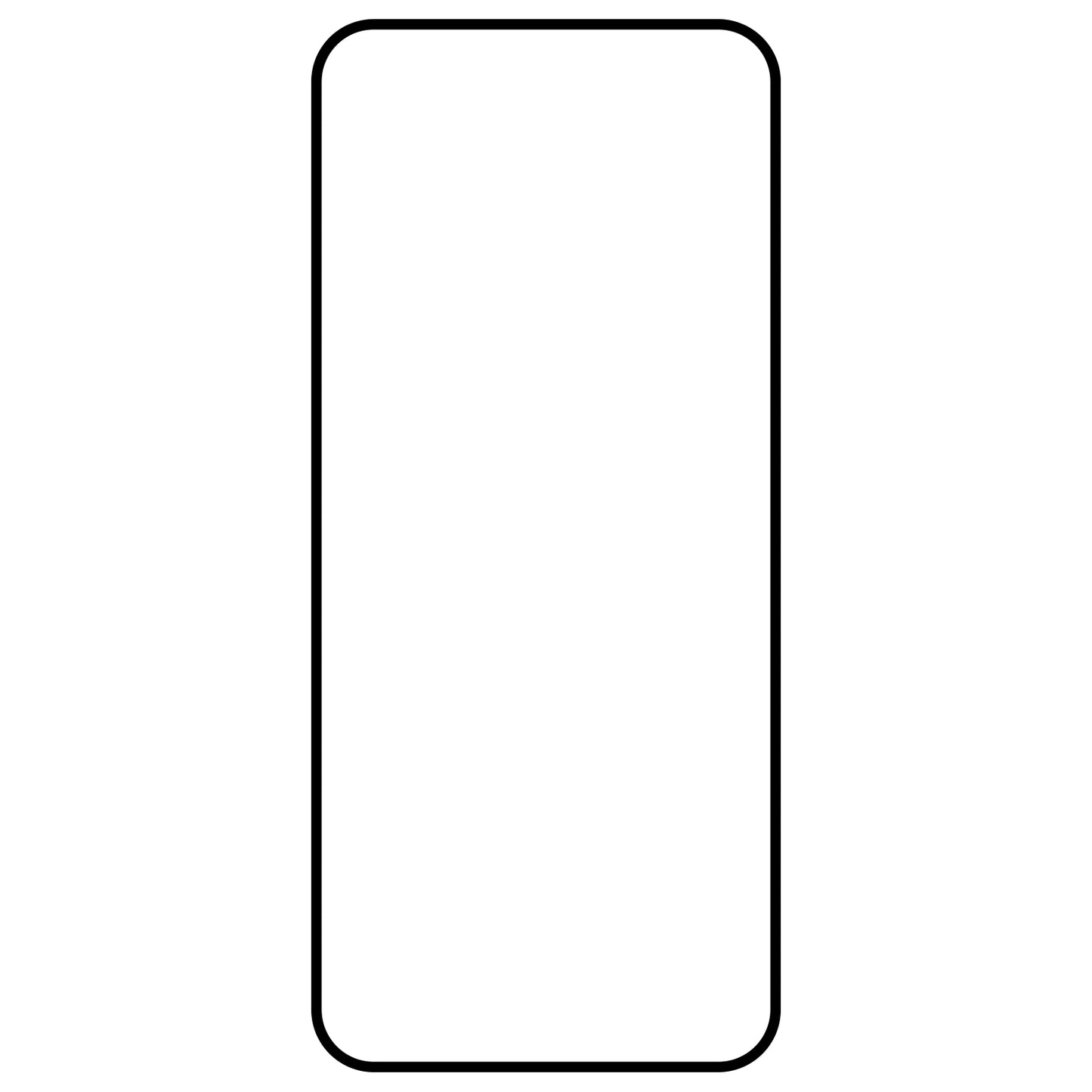 Folija za zaštitu ekrana Blue Shield za Samsung Galaxy M35, Kaljeno staklo, Pun lepak, Prijateljski za futrole, Crna