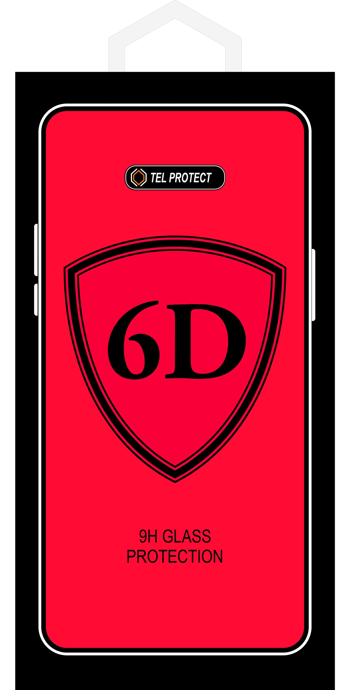 Zaštitna folija za ekran OEM za Samsung Galaxy A51 5G A516 / A51 A515, Kaljeno staklo, Full Glue, 6D, Crna