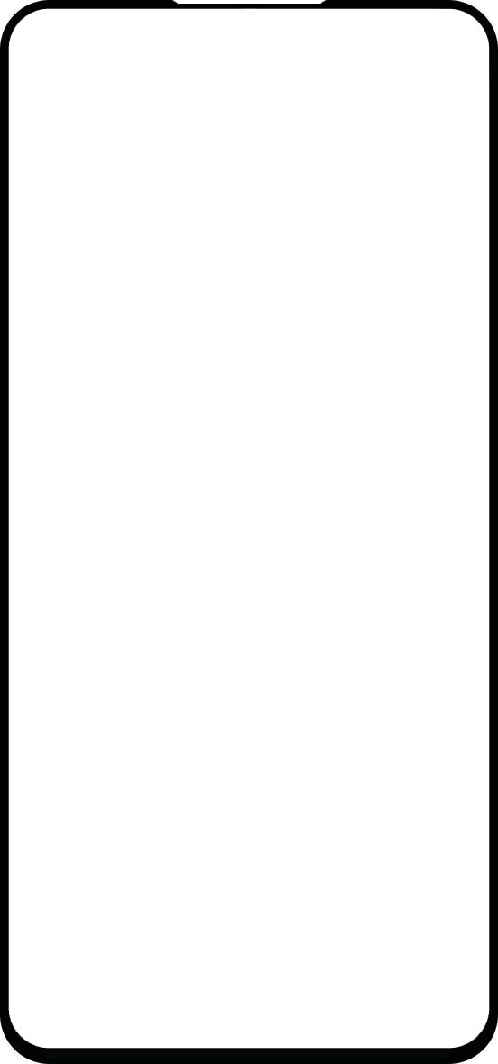 Zaštitna folija za ekran OEM za Samsung Galaxy A54 A546, Kaljeno staklo, Pun lepak, 6D, Crna