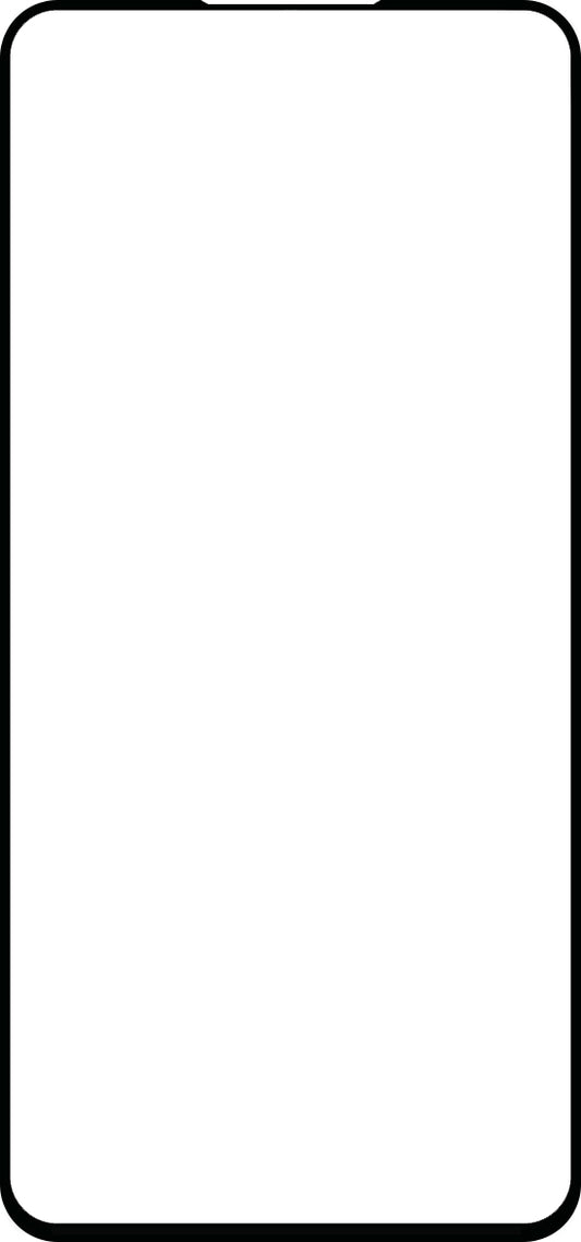 Zaštitna folija za ekran OEM za Samsung Galaxy A54 A546, Kaljeno staklo, Pun lepak, 6D, Crna