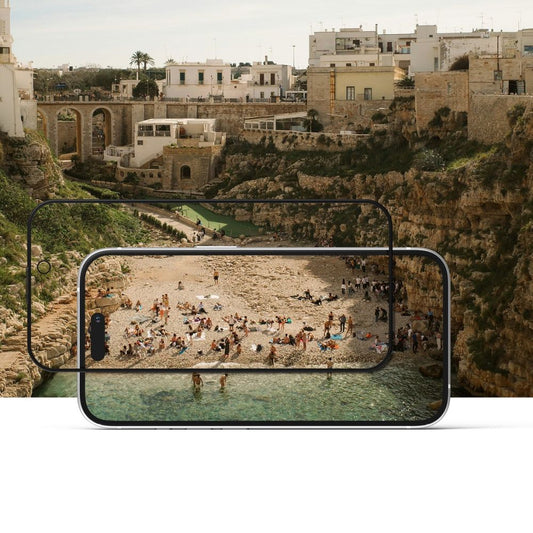 Folija za zaštitu ekrana Privacy Ringke Easy Slide za Apple iPhone 16 / 15, Kaljeno staklo, Pun lepak, Set od 2 komada