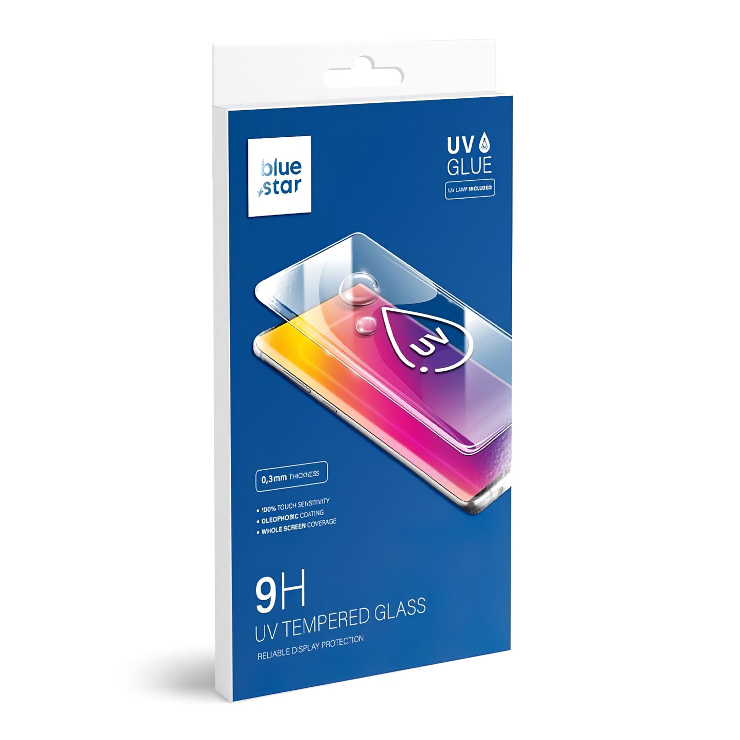 Folija za zaštitu ekrana Blue Star za Samsung Galaxy S23 Ultra S918, Kaljeno staklo, UV lepak